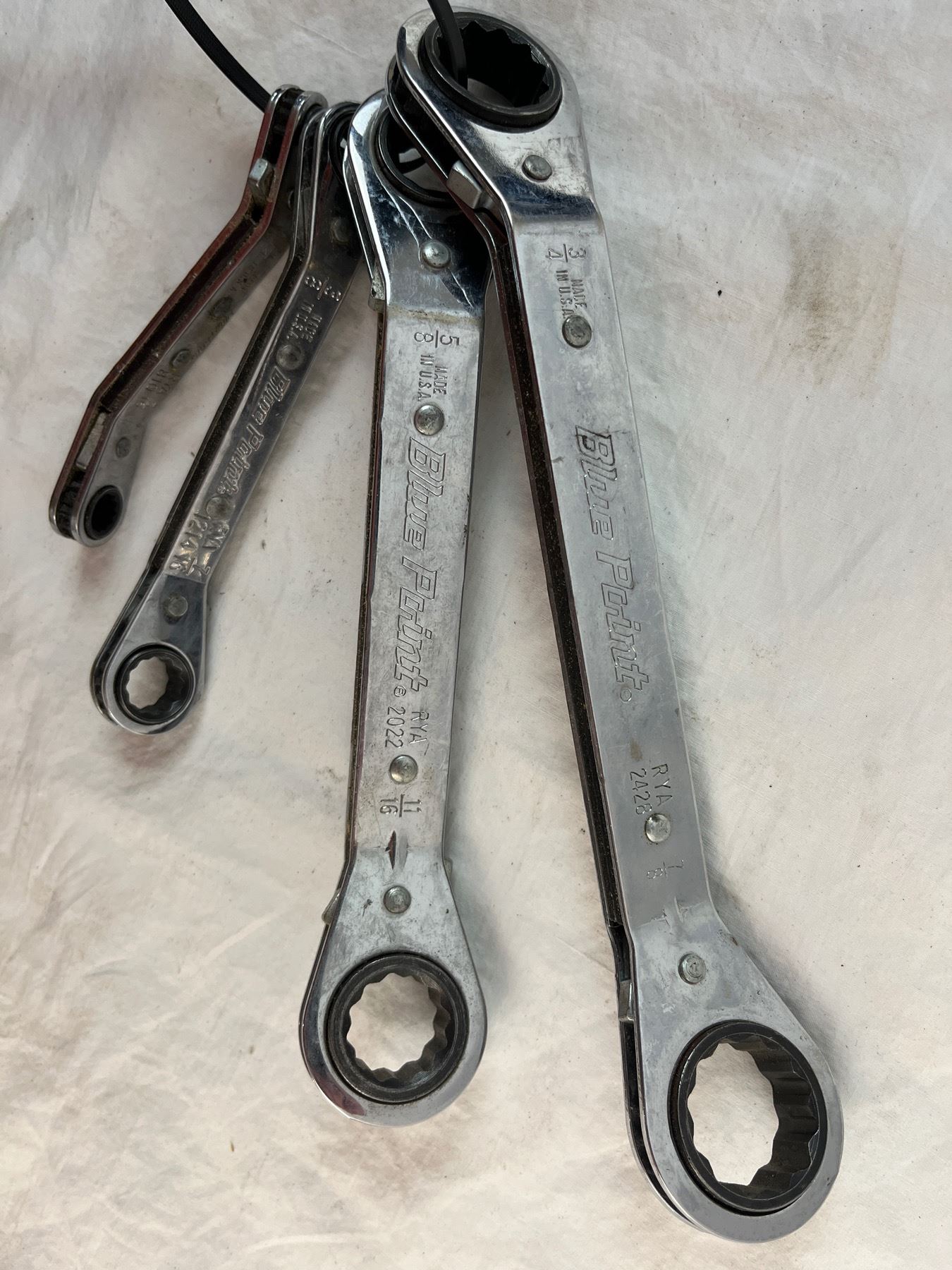 Blue Point Ratching Set Blue-Point Ratcheting Wrenches