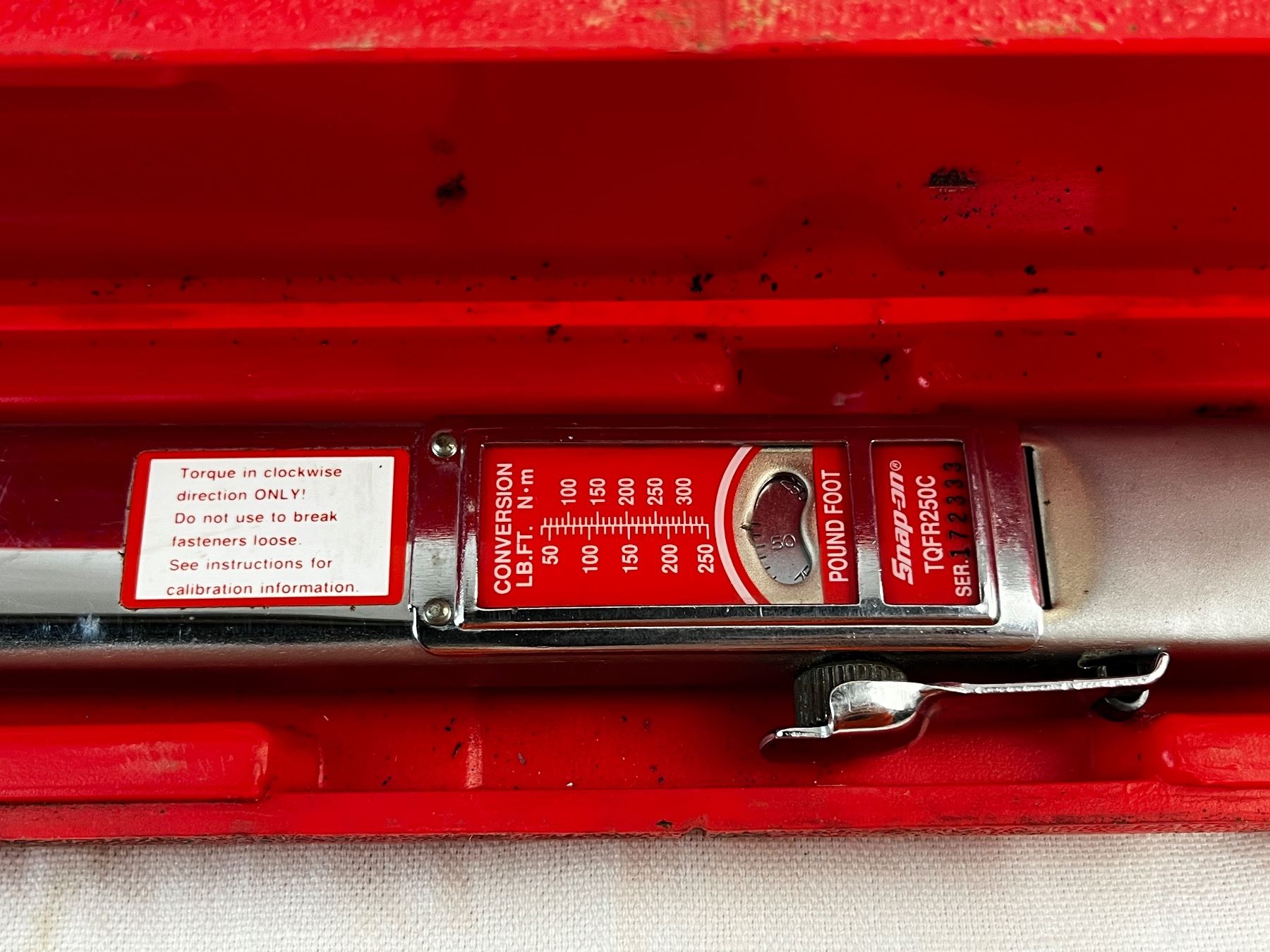 Snap On Click Type Torque Wrench snap-on-click-type-torque-wrench