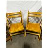 Image 3 : Folding Wooden Chairs