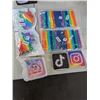 Image 2 : LOT OF NEW SILICONE POPPER DICE GAMES, TIK TOK, INSTAGRAM AND MORE