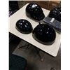 Image 2 : DENCO MOTORCYCLE FOOTPADS, 2 SIZE LARGE DOT HELMETS AND 2 OTHER HELMETS