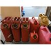 Image 2 : 7 GAS CANS - 3 METAL