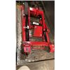 Image 3 : RED 1500LBS MOTORCYCLE JACK