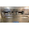Image 4 : ROYAL COMMERCIAL COOKING 4 BURNER GAS RANGE, DOUBLE OVEN - WORKING