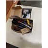 Image 1 : 1/2 INCH AIR IMPACT WRENCH AND TRAY OF HAND TOOLS AND 2 HONDA CIVIC SHIFTERS