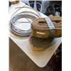 Image 2 : LOT OF 1/4" CABLE, 2 LARGE TIE DOWN STRAPS AND TOOLBELTS