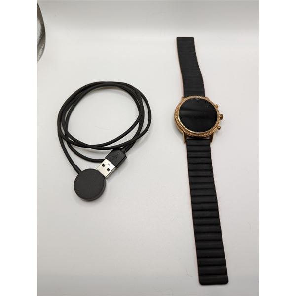 Ceston Moda Silicone Classico Cinturino Di Ricambio per Fossil The Carlyle HR Gen 5 (nero Ceston Moda Silicone Classico Cinturino Di Ricambio per Fossil The Carlyle HR Gen 5 (nero