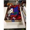 Image 1 : TRAY OF CHRISTAMS DECOR AND LIGHTS