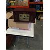 Image 2 : SYLVANIA BLUETOOTH WOOD FINISH MULTI-FUNCTION ENTERTAINMENT CENTER, NOSTALGIA BLUETOOTH 6 IN 1 TURNT