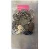 Image 2 : 100 CANADIAN 1970-1679 NICKELS  - 100% NICKEL