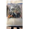Image 2 : 2 LARGE BAGS OF JEWELRY, EARRINGS, MISC PINS