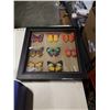 Image 2 : SENTRY SAFE 1100 AND BUTTERFLY ART SHADOWBOX