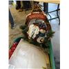 Image 2 : TOTE AND BOX OF CHRISTAMS ITEMS AND DECOR