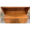 Image 2 : DOMINO MOBLER DENMARK TEAK 2 PC SHELF STORAGE UNIT