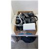 Image 1 : BOX OF ELECTRONICS INCLUDING APPLE AIRPORT TIME CAPSULE MODEL A1470