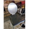 Image 2 : BRUSHED METAL PADDED BAR/SHOP STOOL