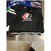 Image 2 : 2 CANUCKS JERSEYS SIZE L AND XL AND TEAM CANADA XL JERSEY