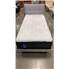 Image 1 : MODERN BEDFRAME AND TWIN SIZE MATTRESS