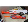 Image 2 : BOX OF LIGHT UP BRACELETS, GLO STICK AND 2 NERF GUNS NO MAGS