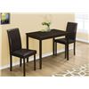 Image 1 : MONARCH 3 PIECE ESPRESSO DIING SET IN BOX- RETAIL $599