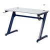 Image 1 : NEW XROCKER JAGUARZ GAMING DESK, BLUE - RETAIL $229