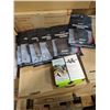 Image 1 : LOT OF NEW 360 DEGREE BICYCLE PHONE HOLDERS AND 6 PAIRS OF NEW FINGERLESS BIKING GLOVES RETAIL $150