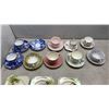 Image 3 : 9 CHINA CUPS AND SAUCERS: WADE, ROYAL CROWN DERBY AND MORE WITH 3 ROYAL DOULTON PLATES