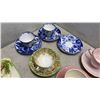Image 4 : 9 CHINA CUPS AND SAUCERS: WADE, ROYAL CROWN DERBY AND MORE WITH 3 ROYAL DOULTON PLATES