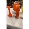 Image 2 : 7 PIECES ART GLASS VASES