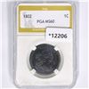 Image 1 : 1802 Large Cent PGA MS60
