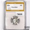 Image 1 : 1906 Barber Dime PGA MS64