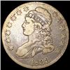Image 1 : 1833 Capped Bust Half Dollar NICELY CIRCULATED