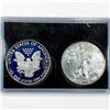 Image 2 : 2012-W American Silver Eagle Set Proof & GEM BU