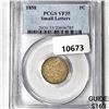 Image 1 : 1858 Flying Eagle Cent PCGS VF35 Sm Letters