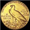 Image 2 : 1909 $2.50 Gold Quarter Eagle NICELY CIRCULATED