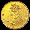 1871 Mexico Gold 20 Pesos LIGHTLY CIRCULATED