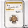 Image 1 : 1870 Indian Head Cent PGA MS64+ RED