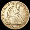 Image 1 : 1873 Arrows Seated Liberty Half Dollar NICE CIRC