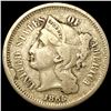 Image 1 : 1865 Nickel Three Cent NICELY CIRCULATED