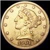 Image 1 : 1901-S $5 Gold Half Eagle CLOSELY UNCIRCULATED