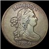 Image 1 : 1806 Draped Bust Half Cent LIGHTLY CIRCULATED