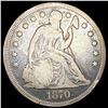 Image 1 : 1870 Seated Liberty Dollar NICELY CIRCULATED