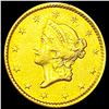 Image 1 : 1851 Rare Gold Dollar CLOSELY UNCIRCULATED