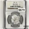 Image 1 : 1887 Morgan Silver Dollar NGC MS63 DPL