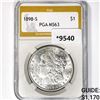 1898-S Morgan Silver Dollar PGA MS63