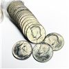 1969-D Kennedy Half Dollar Roll (20 Coins) BU