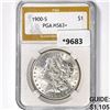 1900-S Morgan Silver Dollar PGA MS63+