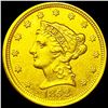 1852 $2.50 Gold Quarter Eagle NEARLY UNCIRCULATED