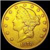 1878-S $20 Gold Double Eagle NEARLY UNCIRCULATED