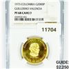 Image 1 : 1973 Columbia Gold 2000 Pesos NGC PF68 CAM